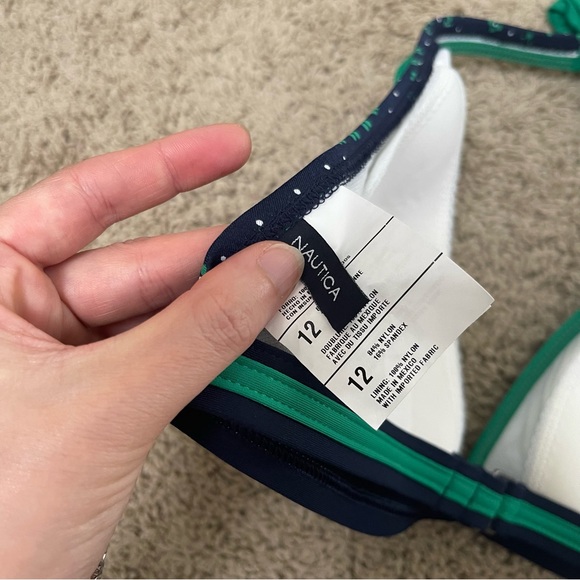 Nautica Bikini Swim Top - Picture 7 of 11